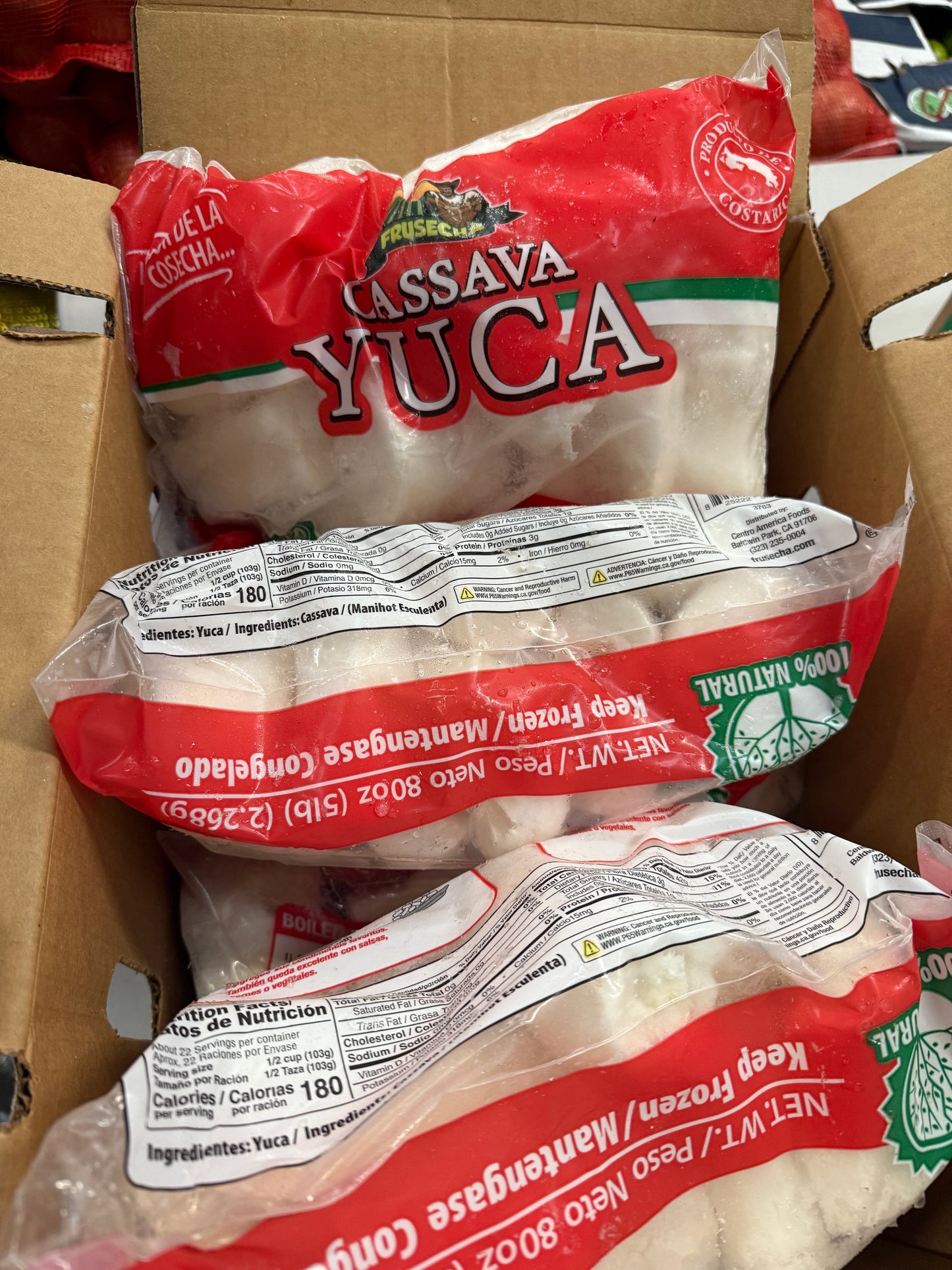 Yuca Peeled 6/5Lbs