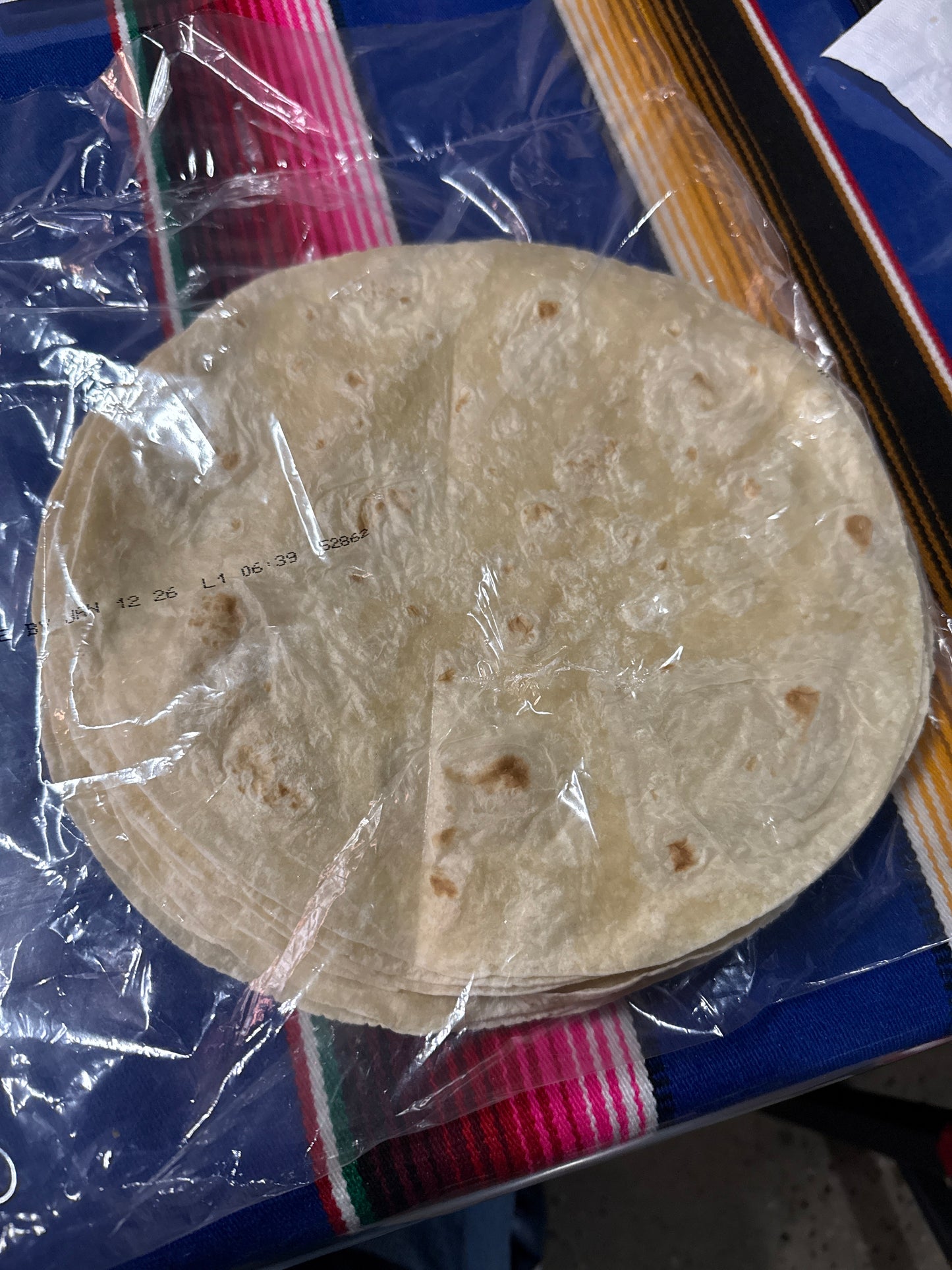 Burrito Flour Tortilla 10.5’’