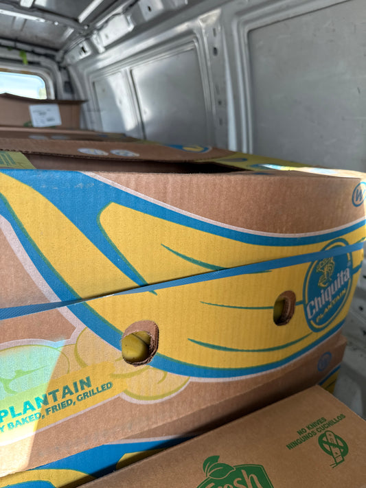Chiquita Plantain box