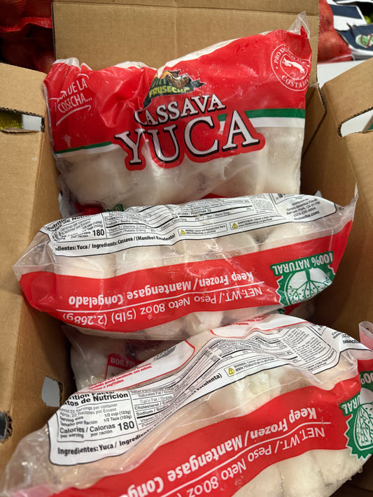 Yuca Peeled 6/5Lbs