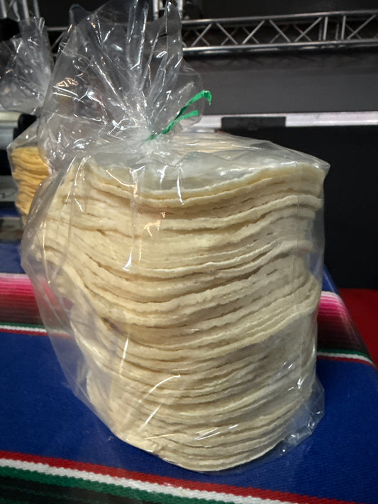 Street Tacos white corn tortillas 4.5’’ 60ct