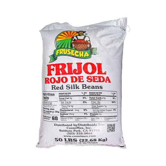 Frusecha Frijol Rojo de Seda 50LB