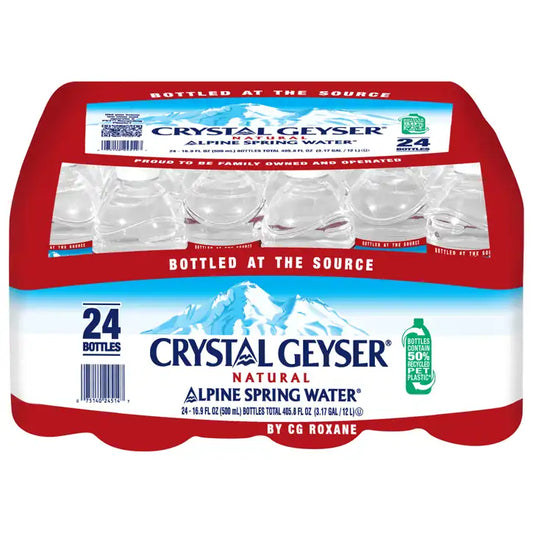 Crystal Geyser 16.9oz 24 Pack