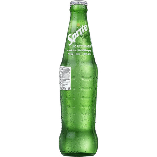 Sprite Mexico Glass Bottles 355 mL 24 Pack